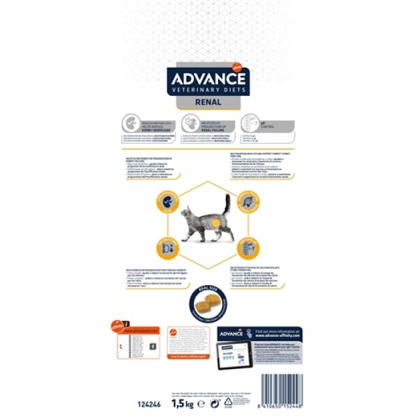ADVANCE VETERINARY DIET CAT RENAL NIEREN 8 KG