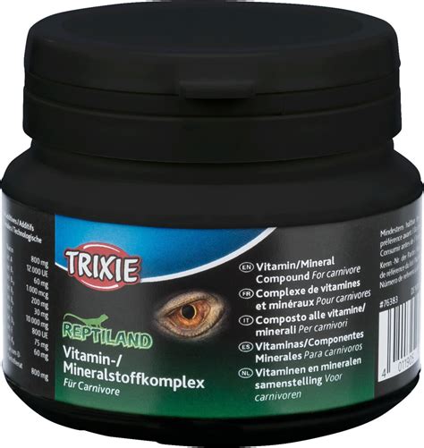 TRIXIE REPTILAND VITAMINE- / MINERALEN COMPLEX CARNIVOOR 80 GR 6 ST (411390)