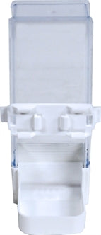 AGAPORNIDE VOERSILO WIT 6X6X15,5 CM