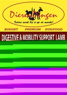 BUDGET PREMIUM DOGFOOD DIGESTIVE & MOBILITY SUPPORT LAMB 12,5 KG