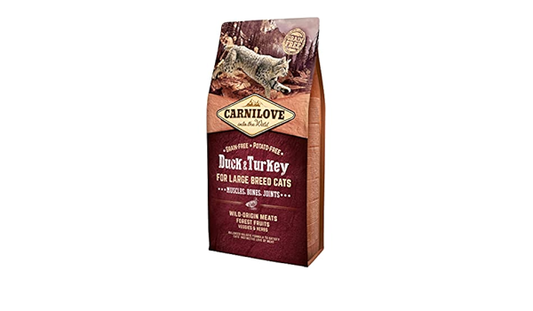 CARNILOVE DUCK / TURKEY LARGE BREED 6 KG