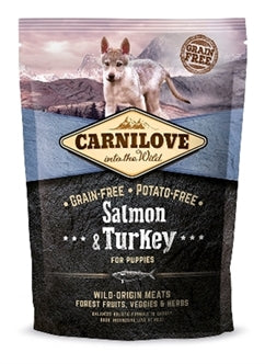 CARNILOVE SALMON / TURKEY PUPPIES 1,5 KG