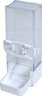 AGAPORNIDE VOERSILO WIT 6X6X15,5 CM